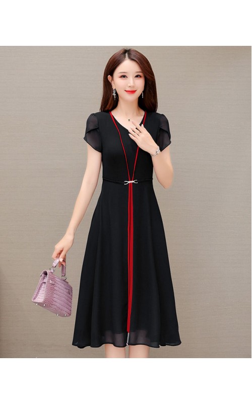 4✮- OTFMY14384 - Knee Dress (Small Cut)