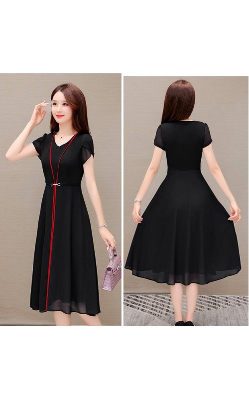 4✮- OTFMY14384 - Knee Dress (Small Cut)