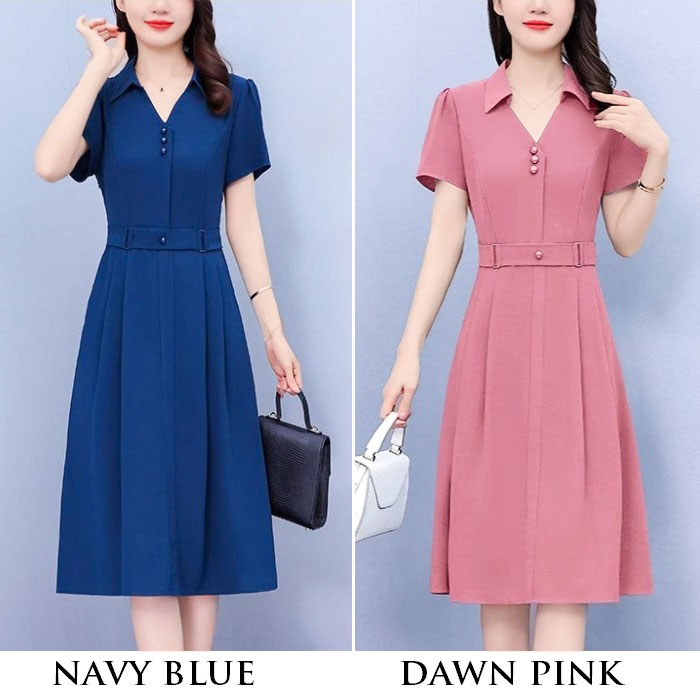 4✮- OTFMY14388 - Knee Dress