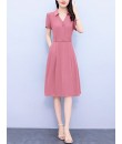 4✮- OTFMY14388 - Knee Dress
