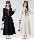 4✮- OTFMY14444 - Midi Dress (Coat+Skirt) (Small Cut)