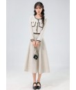 4✮- OTFMY14444 - Midi Dress (Coat+Skirt) (Small Cut)