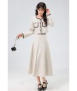 4✮- OTFMY14444 - Midi Dress (Coat+Skirt) (Small Cut)