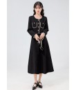 4✮- OTFMY14444 - Midi Dress (Coat+Skirt) (Small Cut)