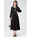 4✮- OTFMY14444 - Midi Dress (Coat+Skirt) (Small Cut)