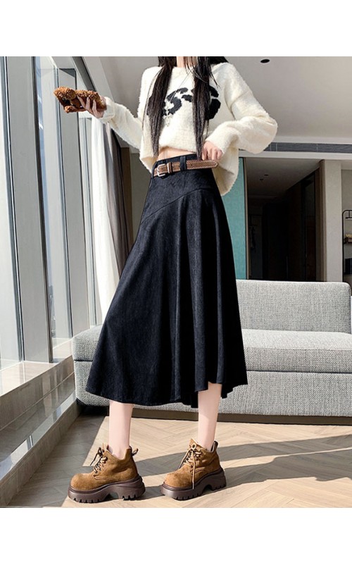 4✮- OTFMY14472 - Knee Skirt