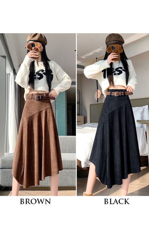 4✮- OTFMY14472 - Knee Skirt