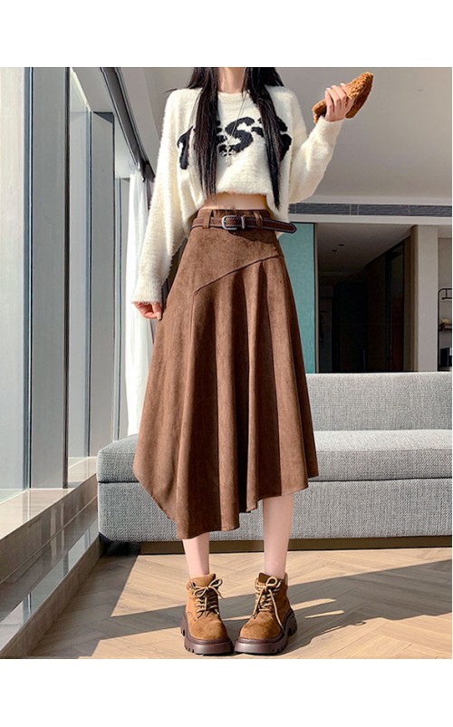 4✮- OTFMY14472 - Knee Skirt