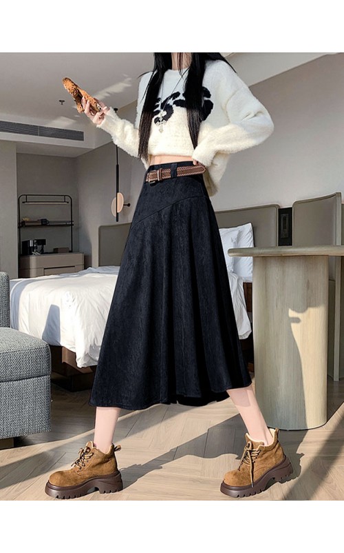 4✮- OTFMY14472 - Knee Skirt