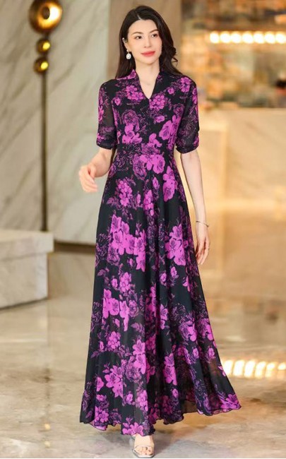 4✮- OTFMY14591 - Maxi Dress