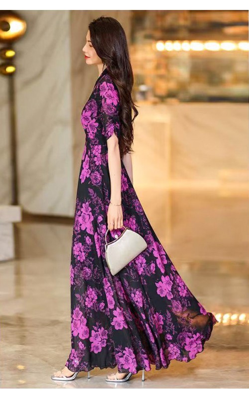 4✮- OTFMY14591 - Maxi Dress