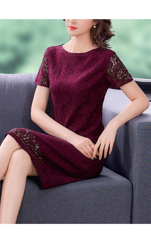 4✮- OUFBY9168 - Knee Dress