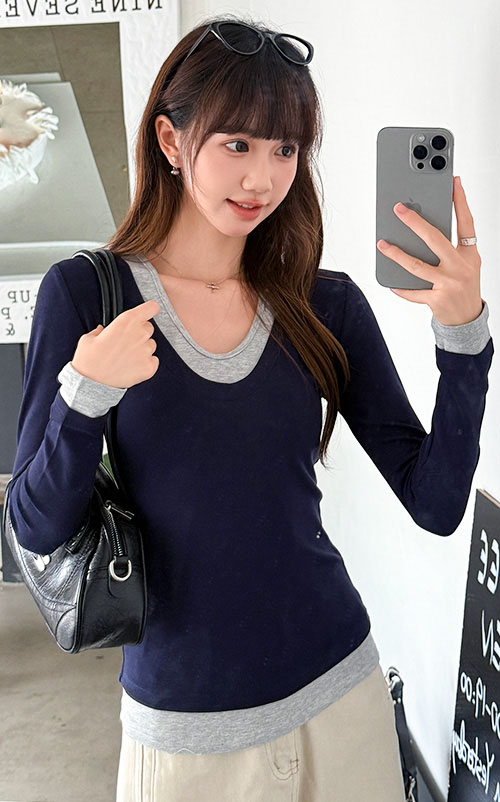 4✮- OUFMY14499 - Top (Small Cut)