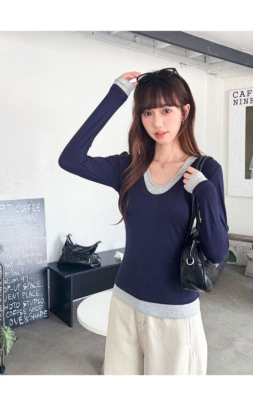 4✮- OUFMY14499 - Top (Small Cut)