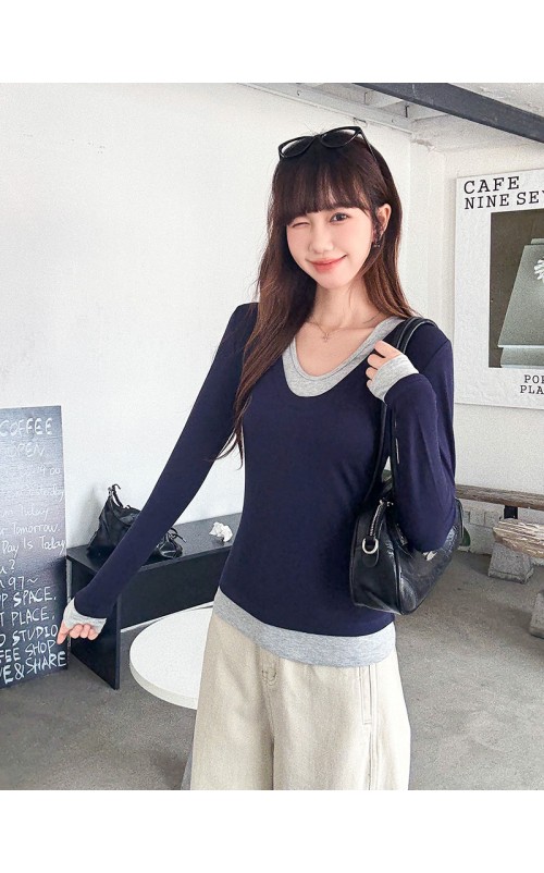 4✮- OUFMY14499 - Top (Small Cut)