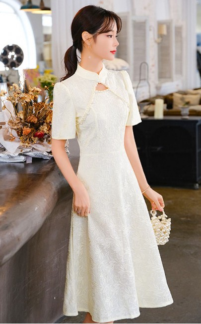 4✮- OUFMY14741 - Knee Dress