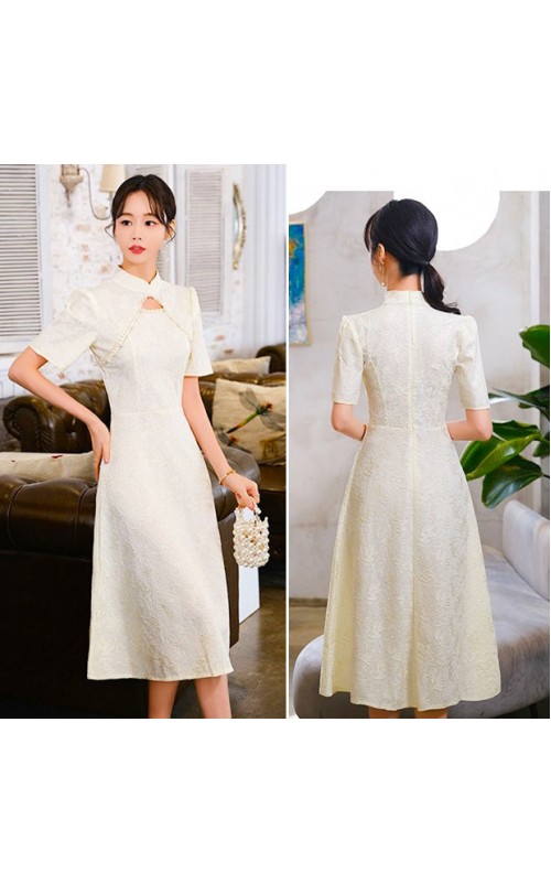 4✮- OUFMY14741 - Knee Dress