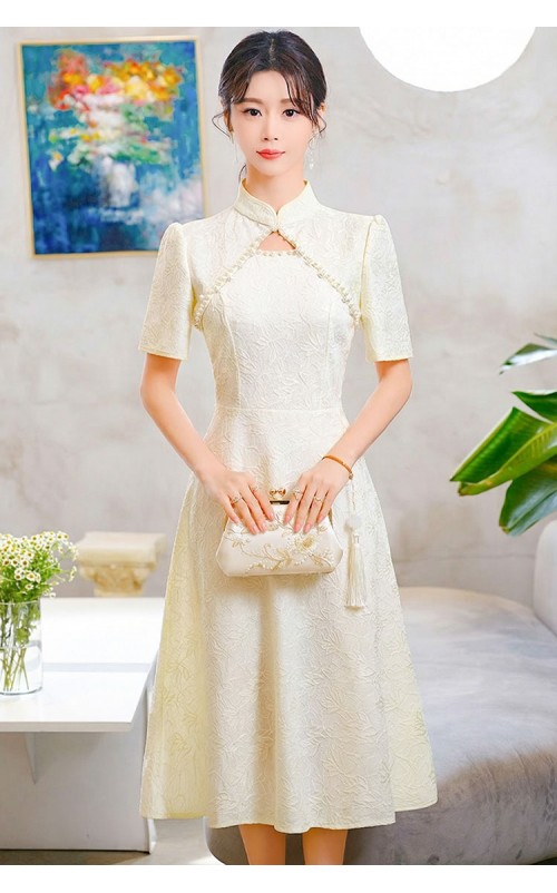 4✮- OUFMY14741 - Knee Dress