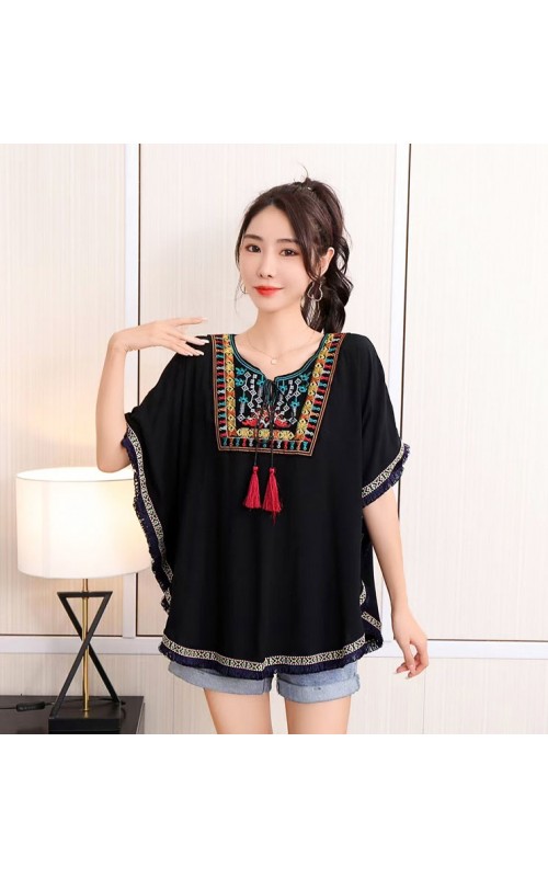 4✮- OUFMY14748 - Top (S-3XL)