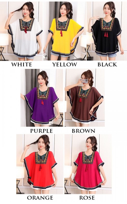4✮- OUFMY14748 - Top (S-3XL)
