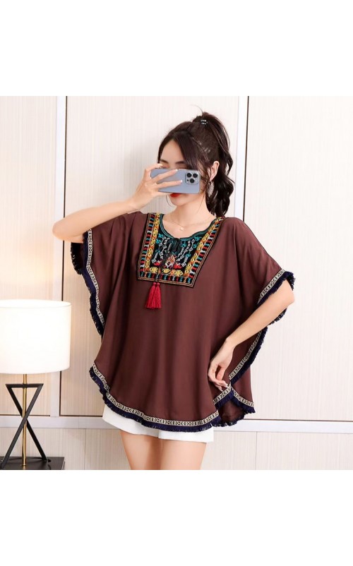 4✮- OUFMY14748 - Top (S-3XL)