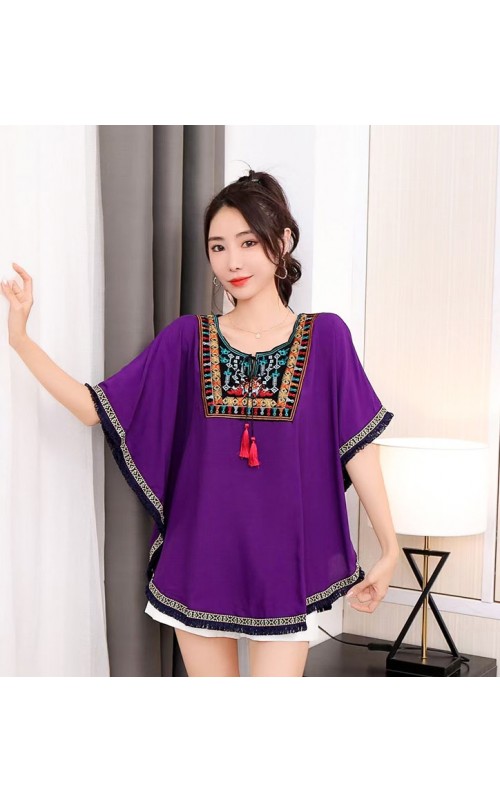 4✮- OUFMY14748 - Top (S-3XL)