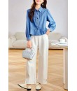 4✮- OUFMY14818 - Denim Shirt