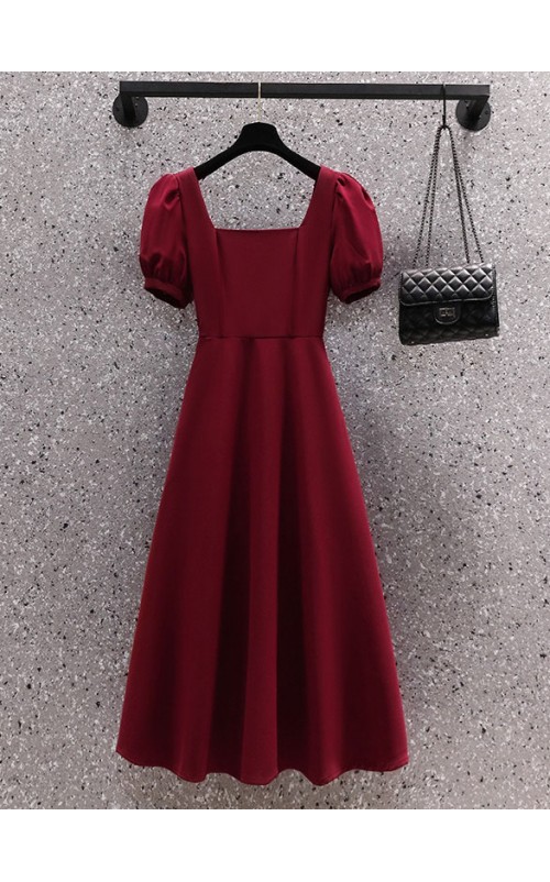 4✮- OUFMY14837 - Knee Dress