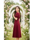 4✮- OUFMY14837 - Knee Dress