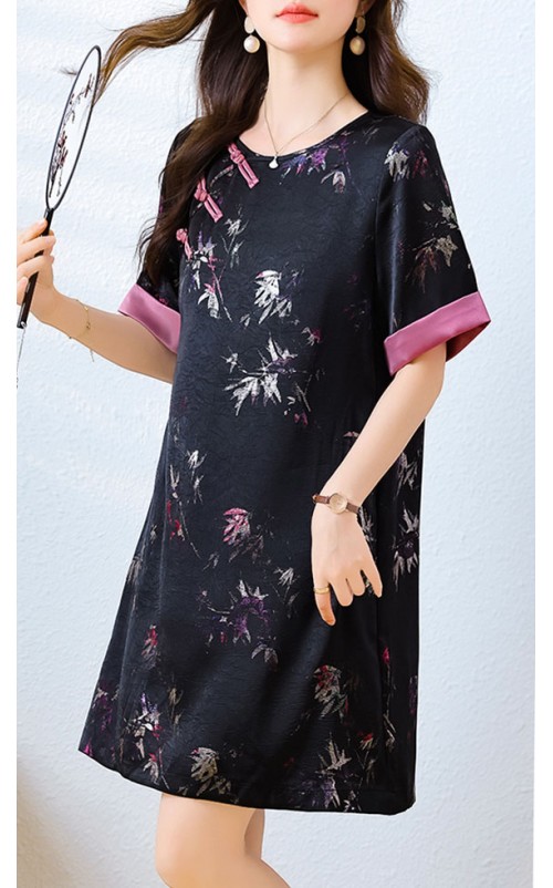 4✮- OUFMY14860 - Knee Dress