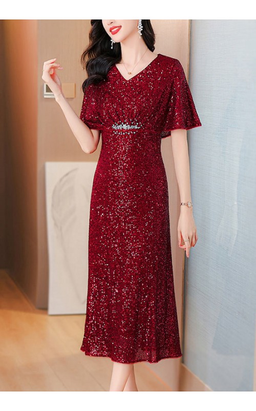 4✮- OUFMY5098 - Midi Dress