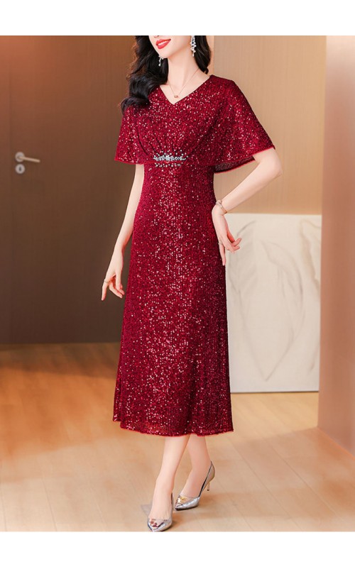 4✮- OUFMY5098 - Midi Dress