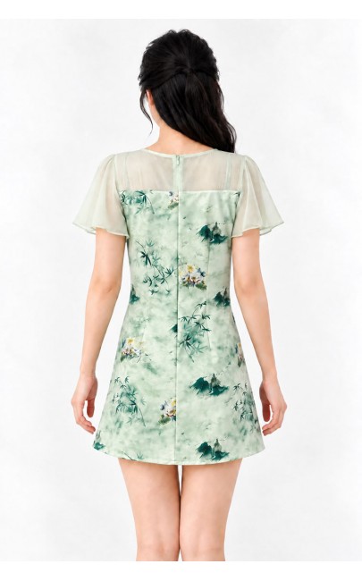 4✮- OUFMY5648 - Set (Long Top+Shorts)