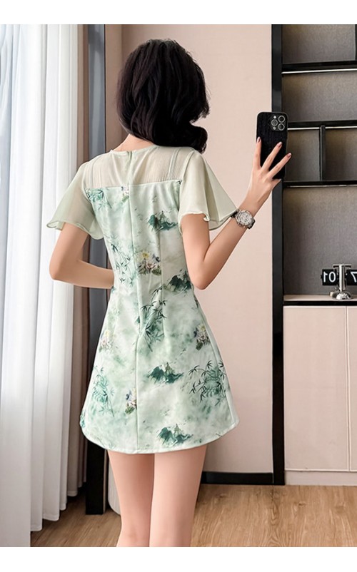 4✮- OUFMY5648 - Set (Long Top+Shorts)