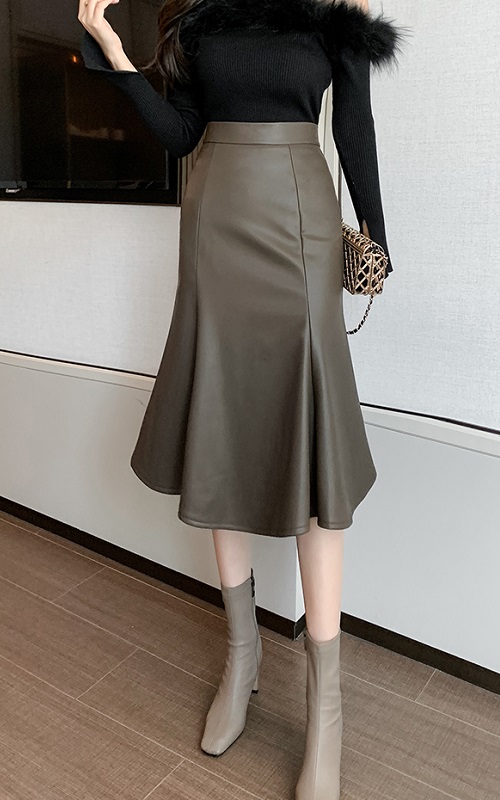 4✮- OUFPF28252 - Knee Skirt