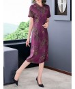 4✮- OVFMY14851 - Midi Dress (Small Cut)