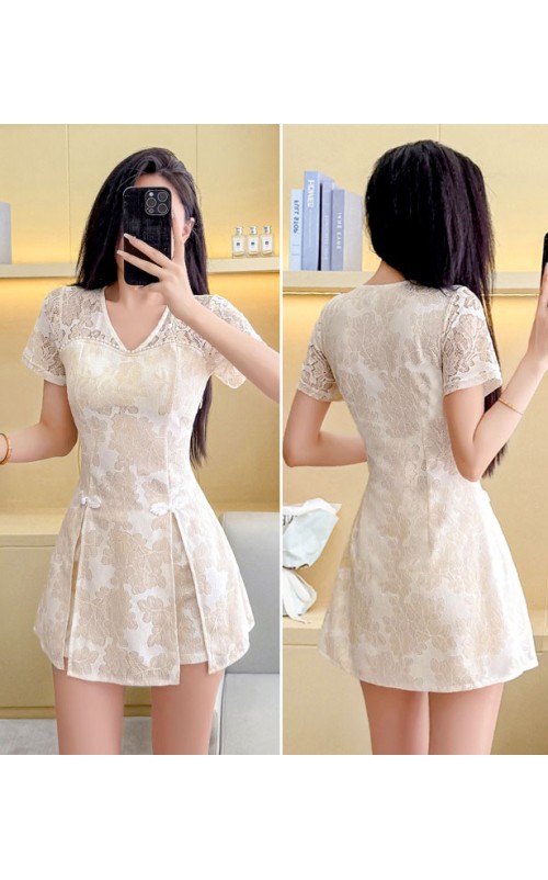 4✮- OVFMY15085 - Set (Long Top+Shorts)