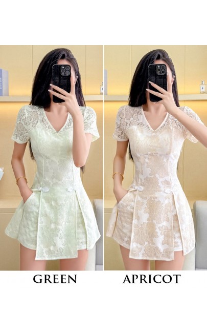 4✮- OVFMY15085 - Set (Long Top+Shorts)