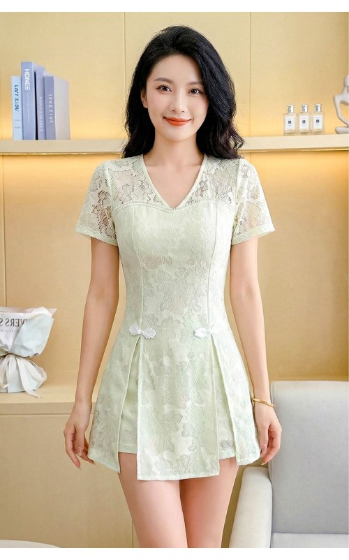 4✮- OVFMY15085 - Set (Long Top+Shorts)