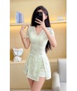 4✮- OVFMY15085 - Set (Long Top+Shorts)
