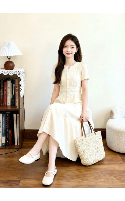 4✮- OVFMY15433 - Midi Dress