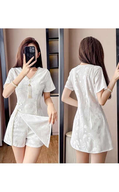 4✮- OVFMY15481 - Set (Long Top+Shorts)