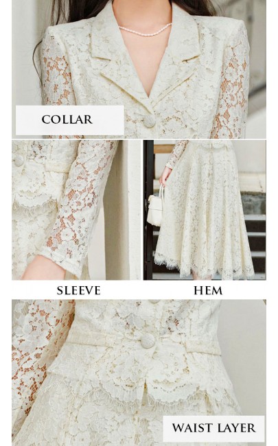 4✮- OVFMY15520 - Midi Dress (Top+Skirt)