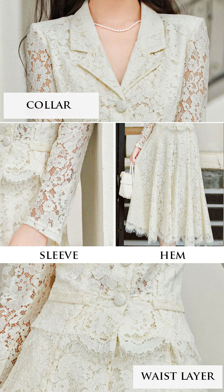 4✮- OVFMY15520 - Midi Dress (Top+Skirt)