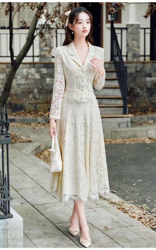 4✮- OVFMY15520 - Midi Dress (Top+Skirt)