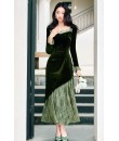 4✮- OVFMY15521 - Mermaid Midi Dress