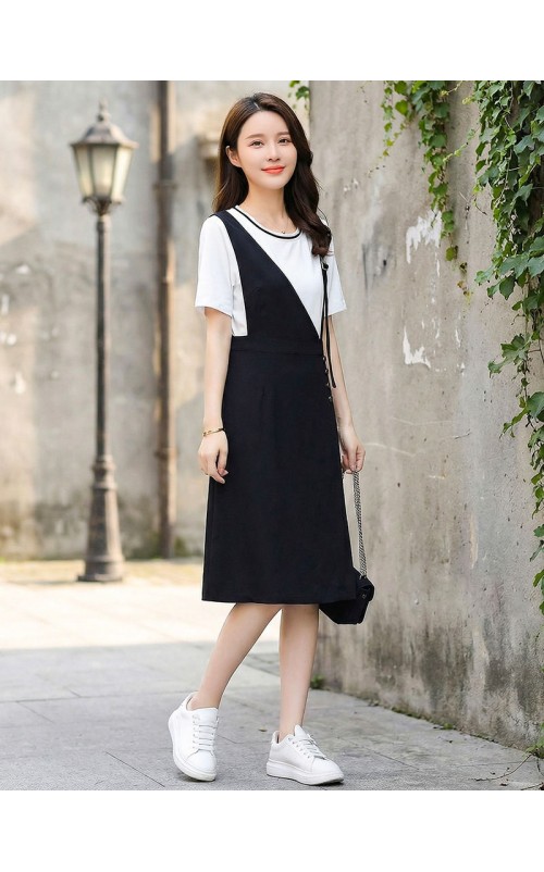 4✮- OVFMY15593 - Knee Dress