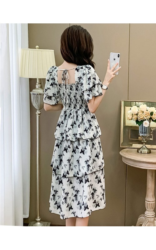 4✮- OVFMY15596 - Knee Dress