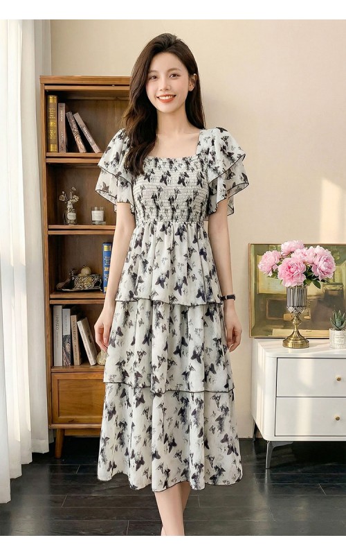 4✮- OVFMY15596 - Knee Dress