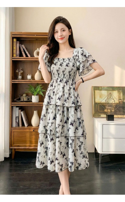 4✮- OVFMY15596 - Knee Dress